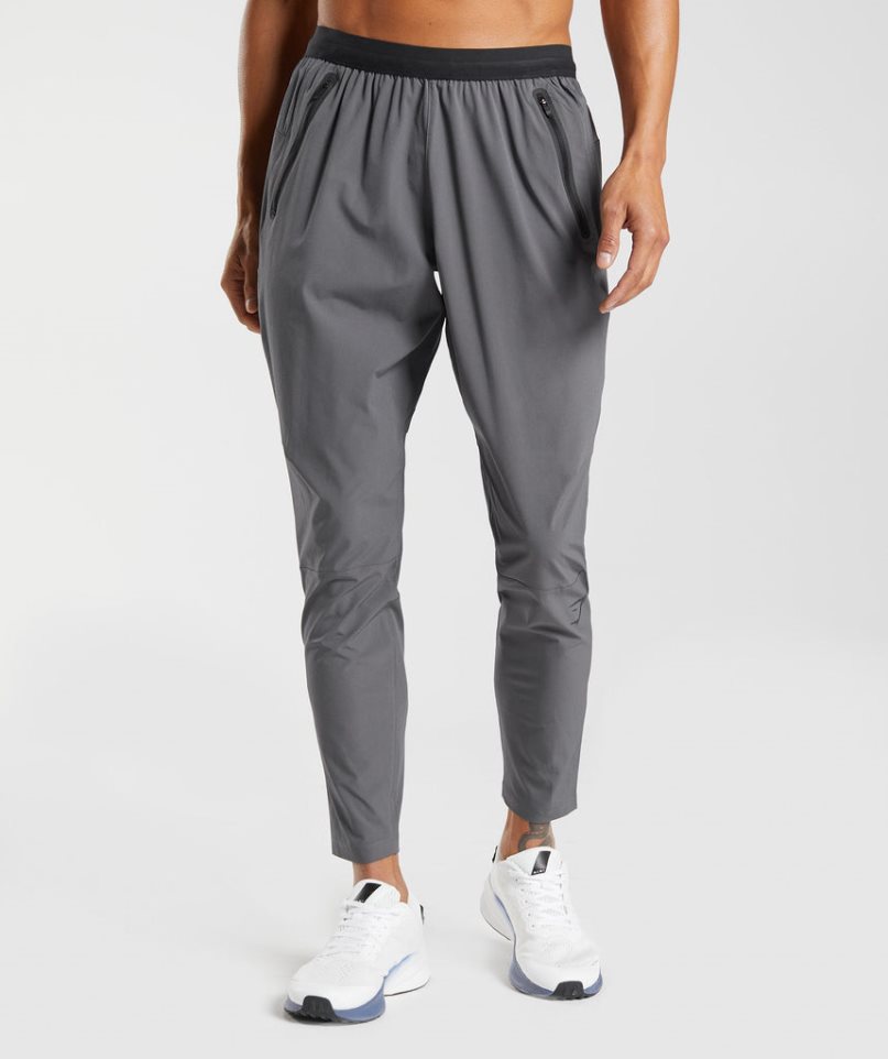 Men\'s Gymshark Hybrid Woven Jogger Grey | CA AD7156